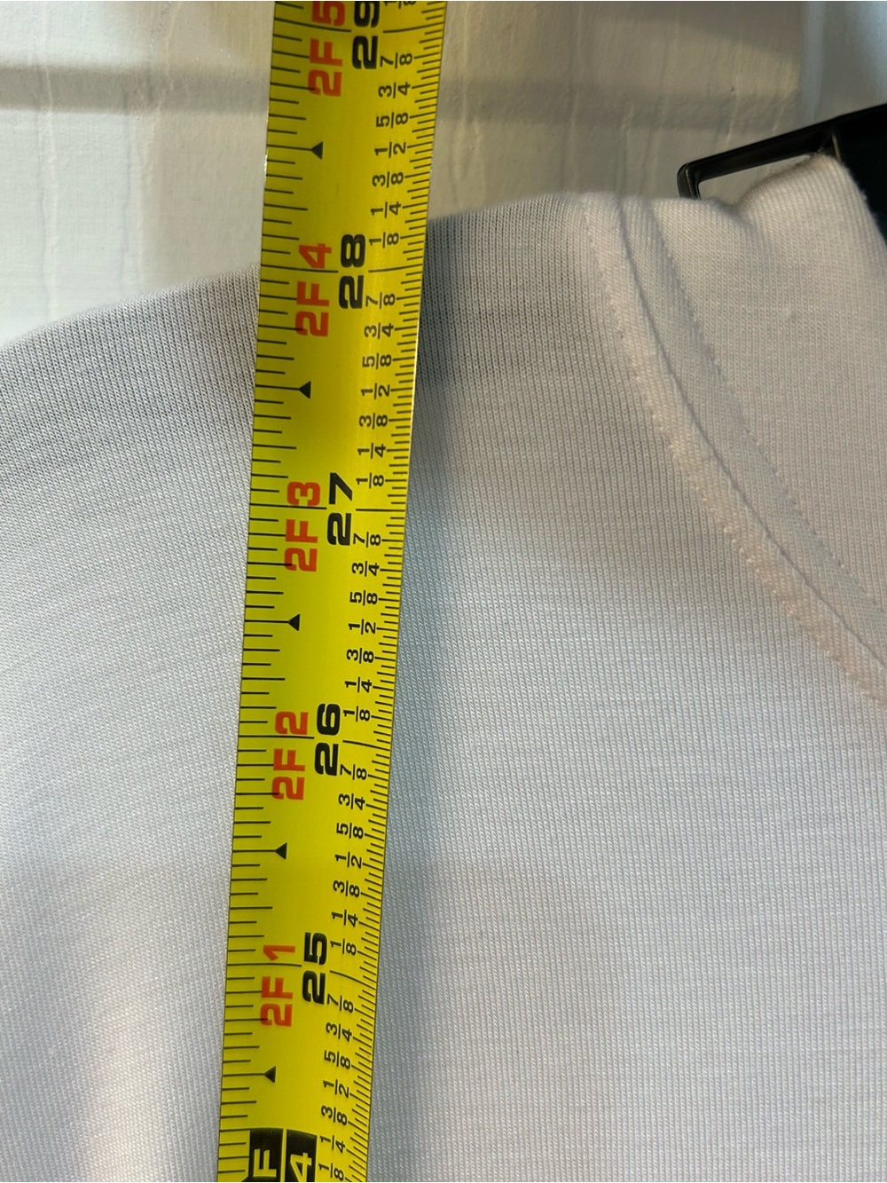 Athleta Inspire Top Women Size L White 3/4 Sleeves Soft Oversized Tunic Drop Hem - Picture 7 of 9